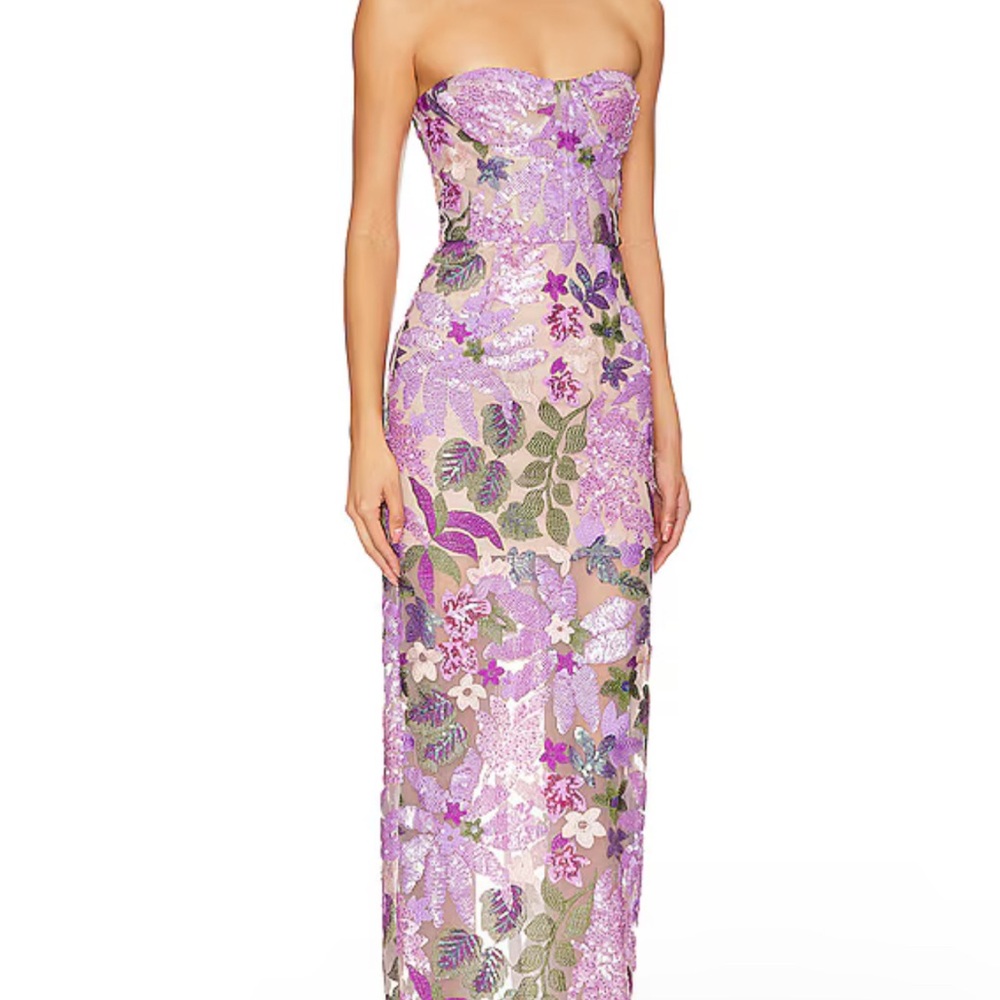 Bronx and Banco Dahlia Gown in Lilac